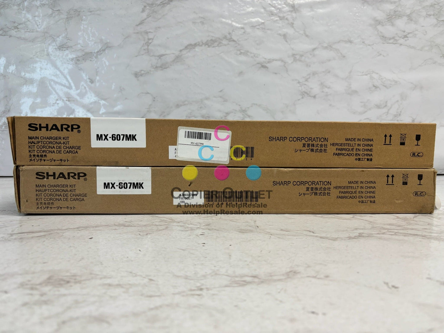 2 OEM Sharp MX-5050N,MX-5070V Main Charge Maintenance Kit MX-607MK,MX607MK