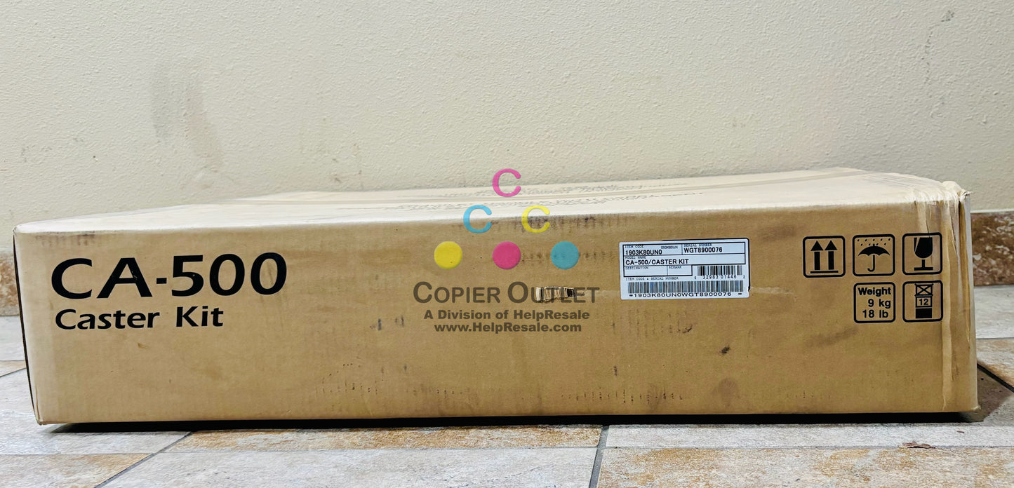 Brand New Genuine Kyocera CA-500 Caster Kit In The Box