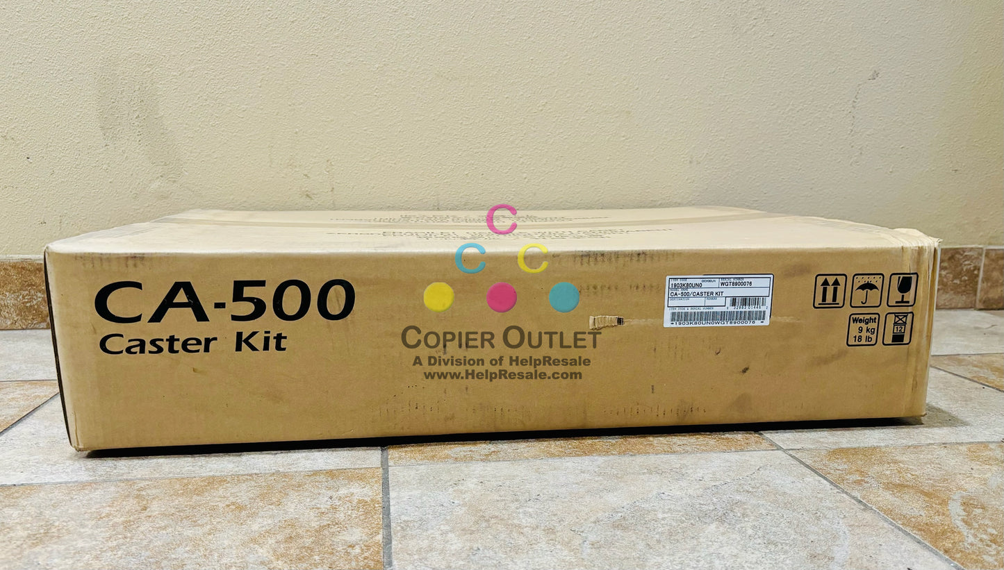 Brand New Genuine Kyocera CA-500 Caster Kit In The Box