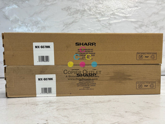 2 OEM Sharp MX-5050N,MX-5070V Main Charge Maintenance Kit MX-607MK,MX607MK