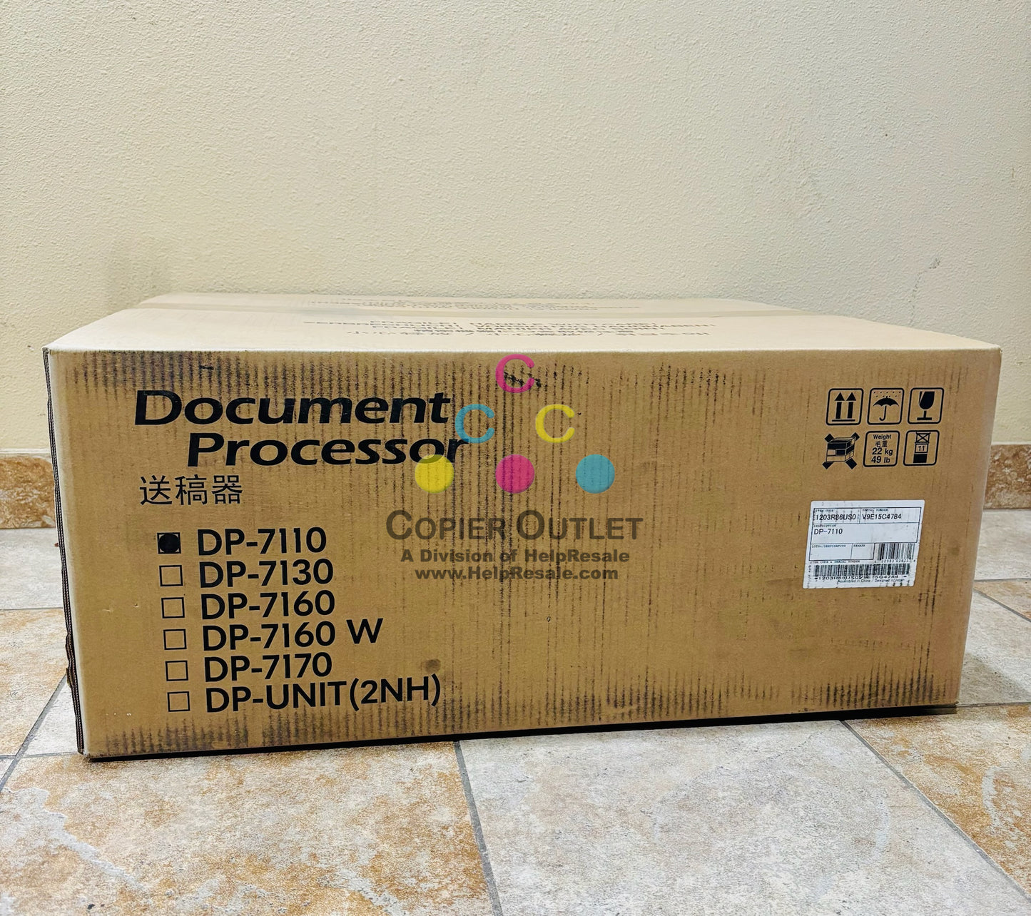 Genuine Kyocera 3252ci 3253ci 4052ci Document Processor DP-7110, Local Pick UP