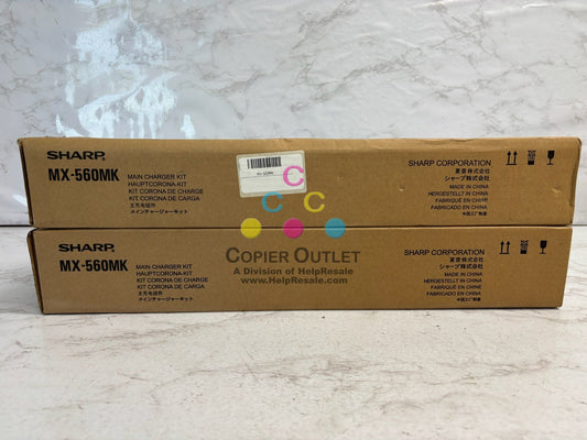 2 New OEM Sharp MX-M364N Main Charger Maintenance Kit - 300K MX-560MK,MX560MK