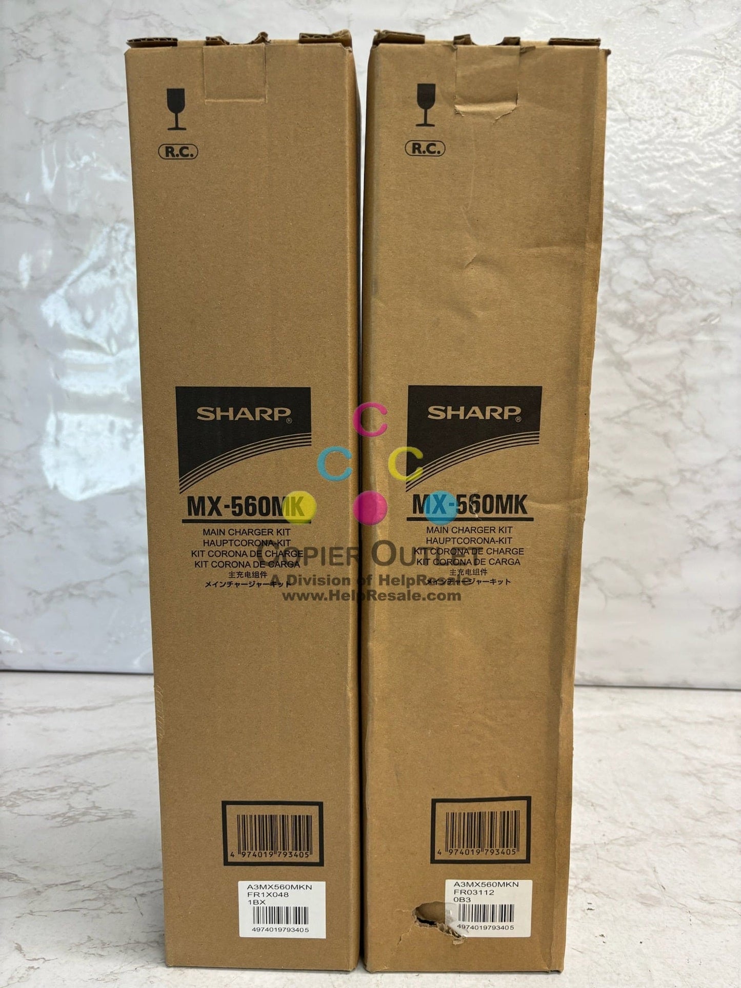 2 New OEM Sharp MX-M364N Main Charger Maintenance Kit - 300K MX-560MK,MX560MK