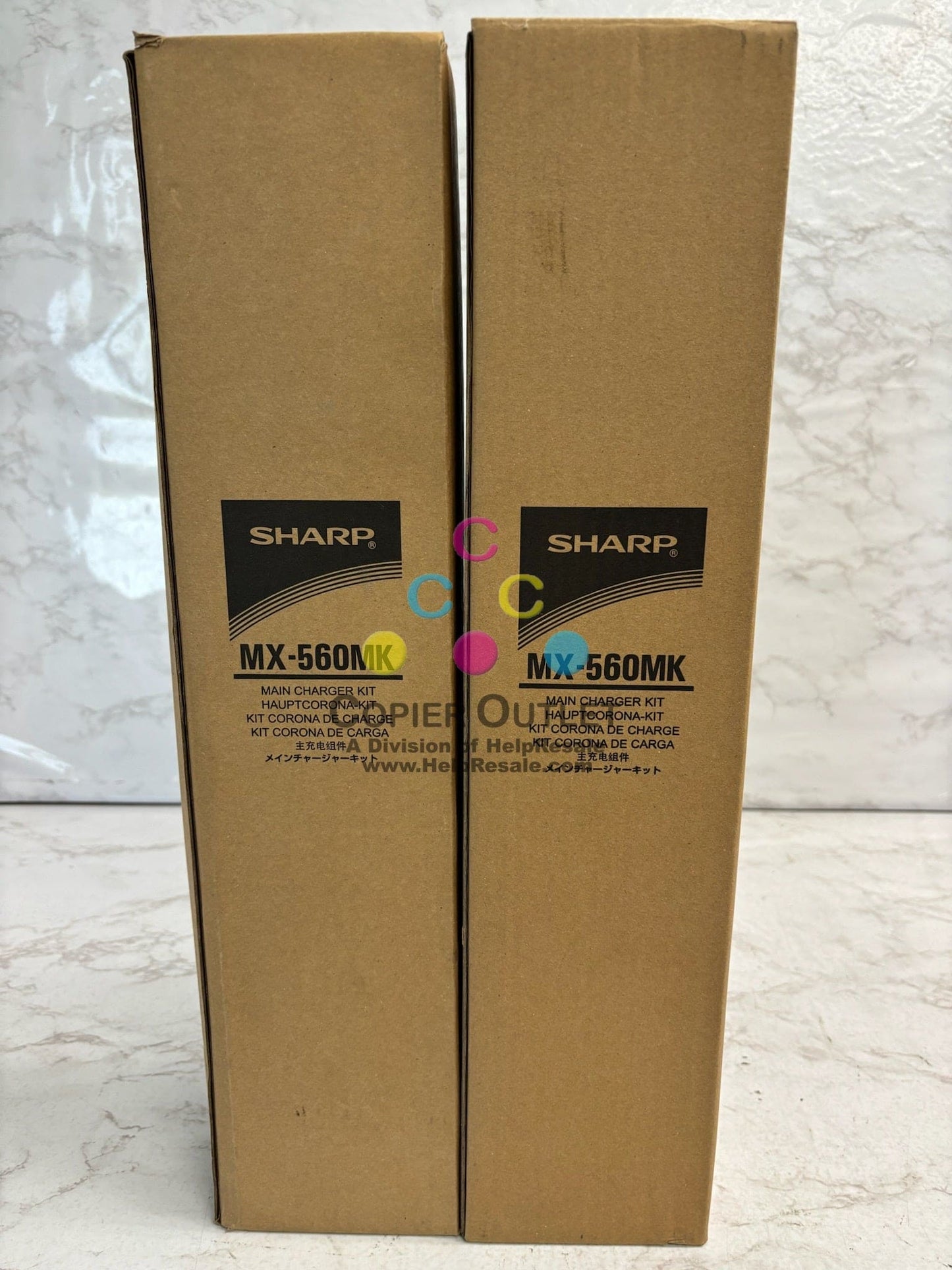 2 New OEM Sharp MX-M364N Main Charger Maintenance Kit - 300K MX-560MK,MX560MK