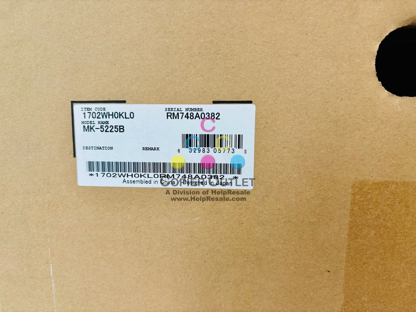 Genuine Kyocera TASKalfa 408ci, 508ci Maintenance Kit MK-5225B