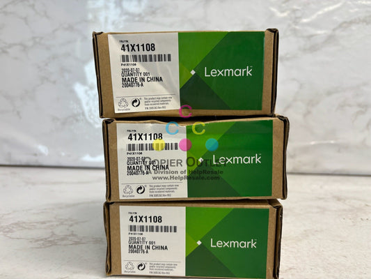 3 New OEM Lexmark B2865dw, M5255, MS821dn Tray 1 Pickup Roller Assembly 41X1108