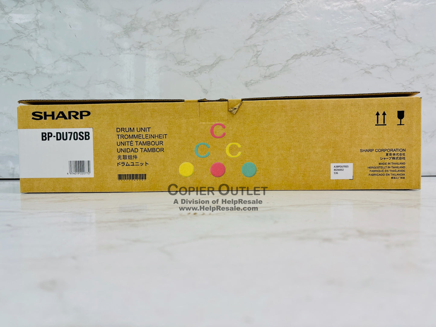 Genuine Sharp BP-50C55, BP-50C65 Drum Unit BP-DU70SB, BPDU70SB