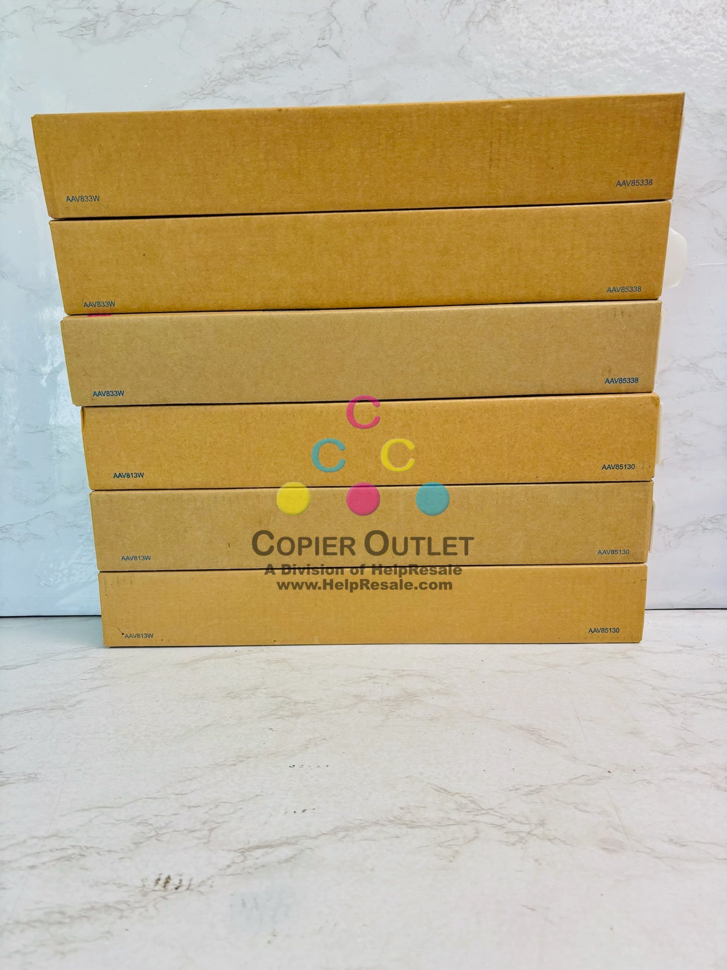 6 Genuine Konica Minolta BH C250i,C251i,C300i Magenta & Black Toner TN328LM, TN328AK