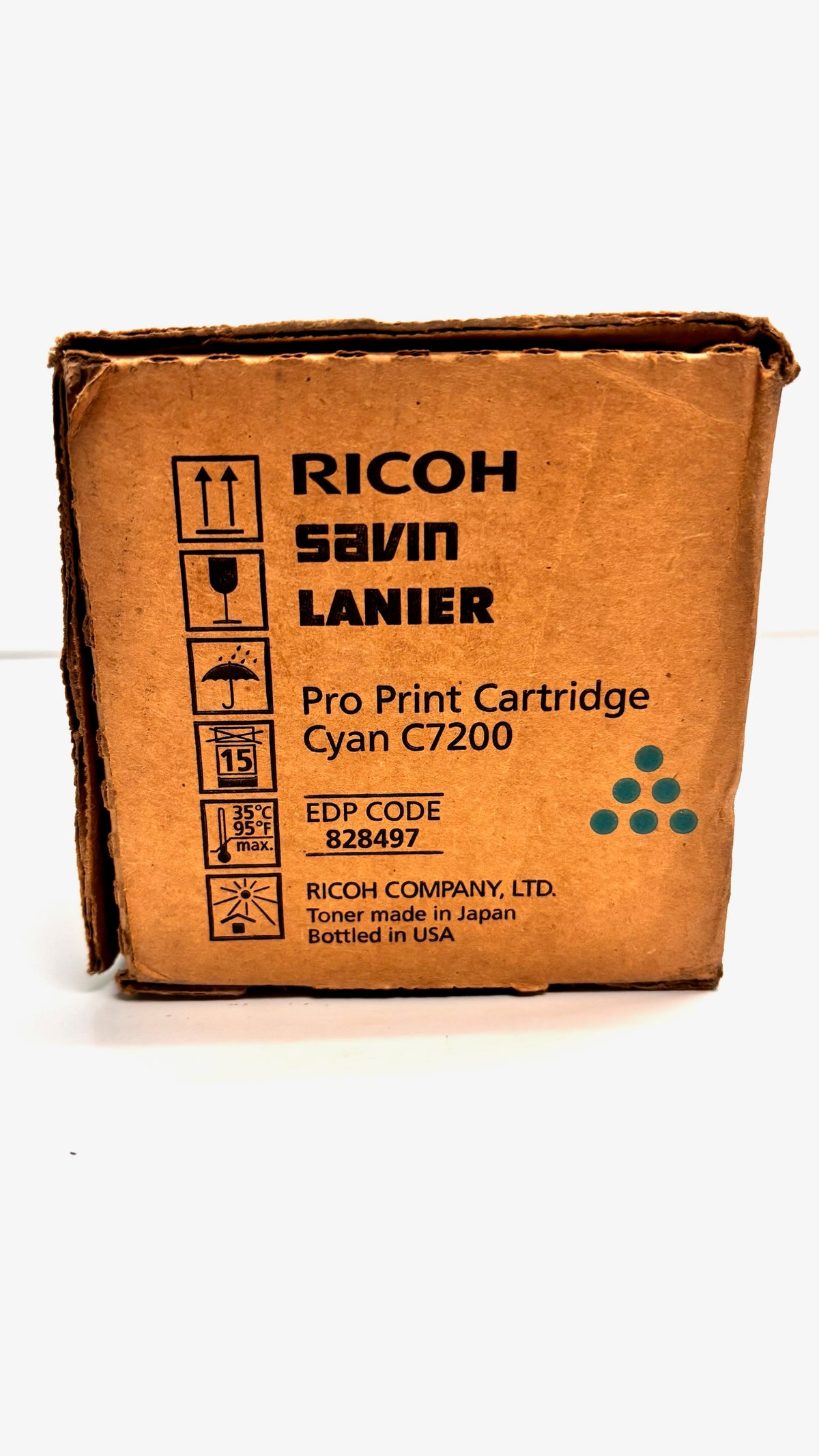 Cosmetic Genuine Ricoh C7200e, C7210x Cyan High Yield Toner 828497