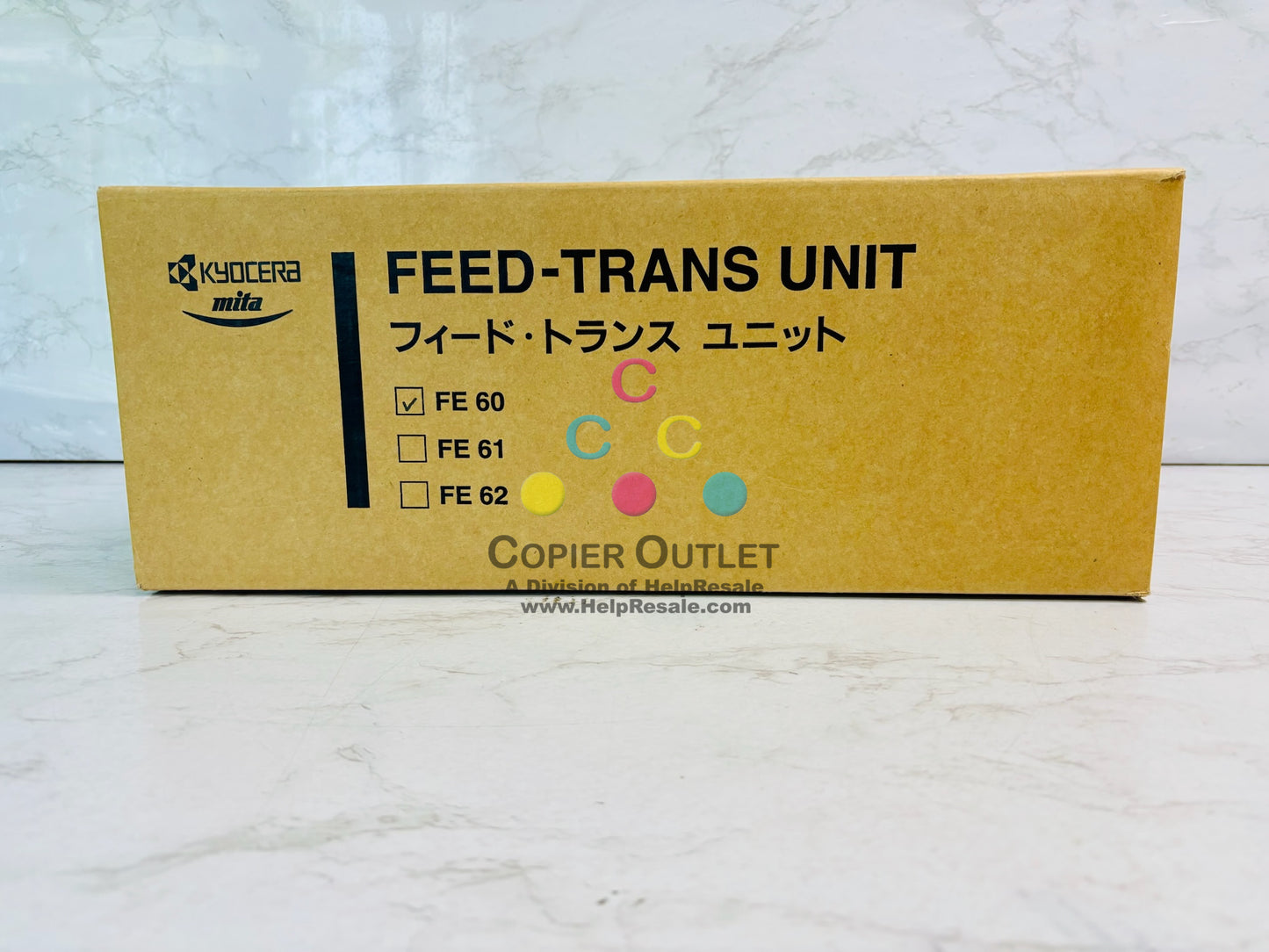 Genuine Kyocera FS1800, FS1800+, FS1800N Transfer Feed Assembly FE60