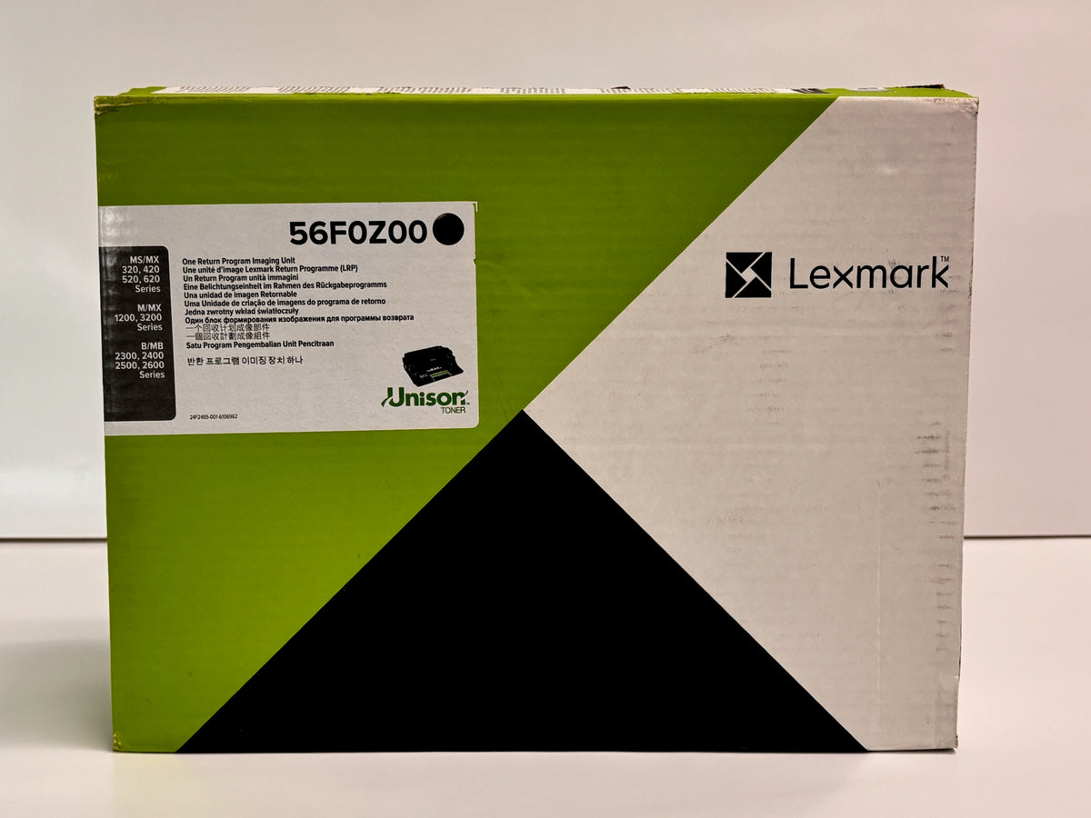 New Genuine Lexmark 2338dw,B2442dw,B2546dw,B2650dw Black Drum Unit 56F0Z00