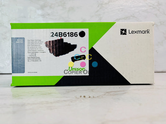 Genuine Lexmark M3150 XM3150 Black One Toner Cartridge 24B6186