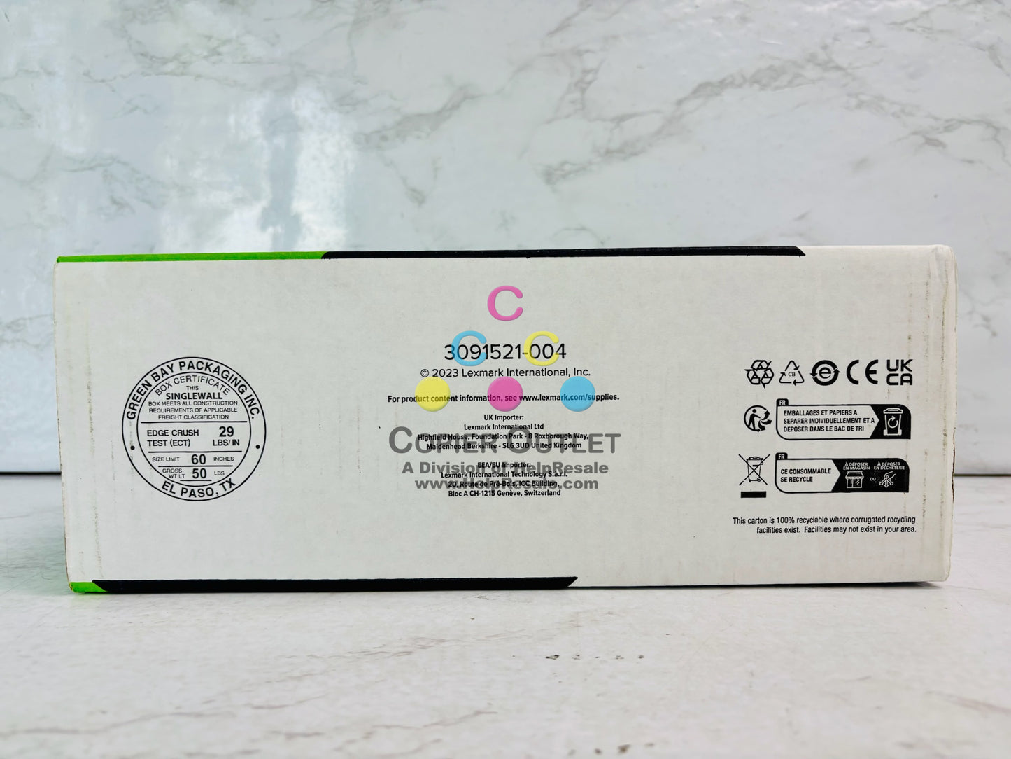 Genuine Lexmark M3150 XM3150 Black One Toner Cartridge 24B6186