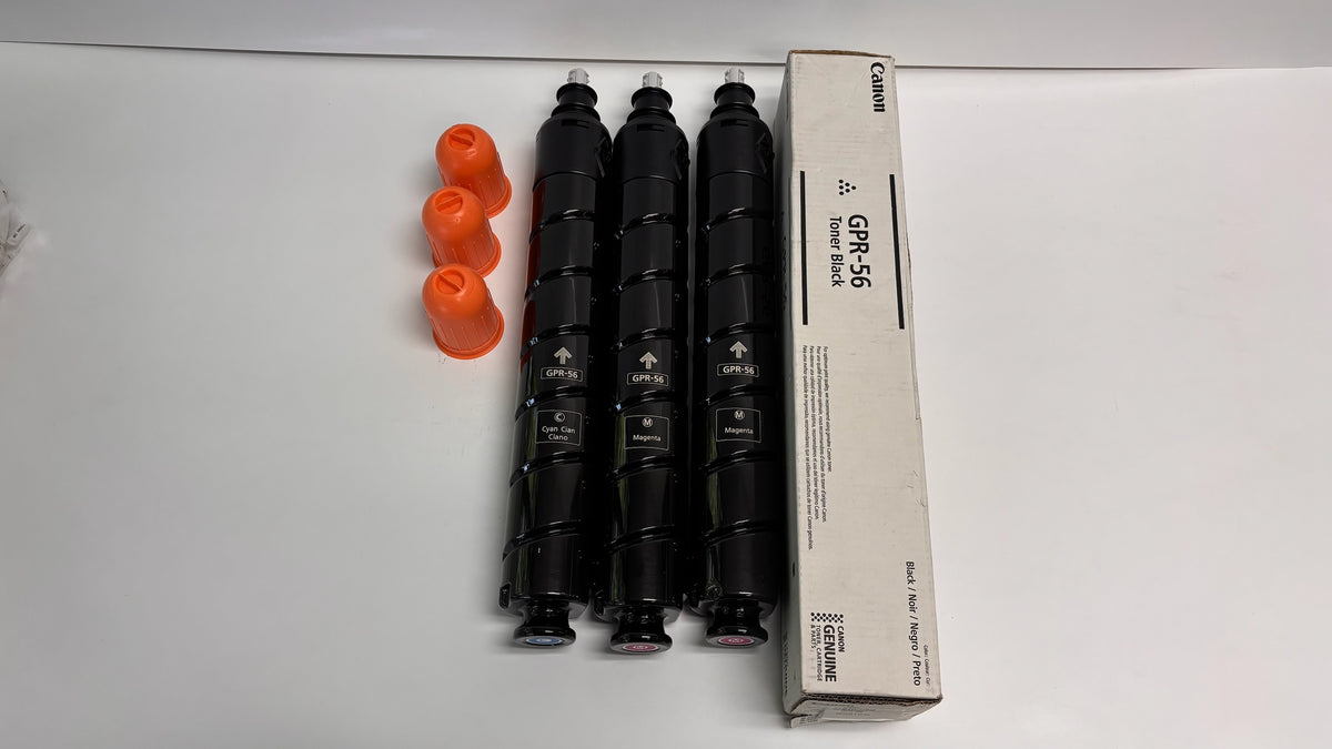 4 Open Genuine Canon imageRUNNER ADVANCE C7565i, C7570i CMMK Toners  GPR-56