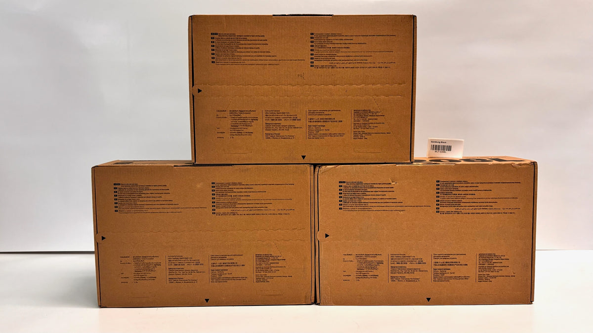 3 Genuine Samsung 208L SCX-5635FN, SCX-5835FN Series Black Toners MLT-D208L