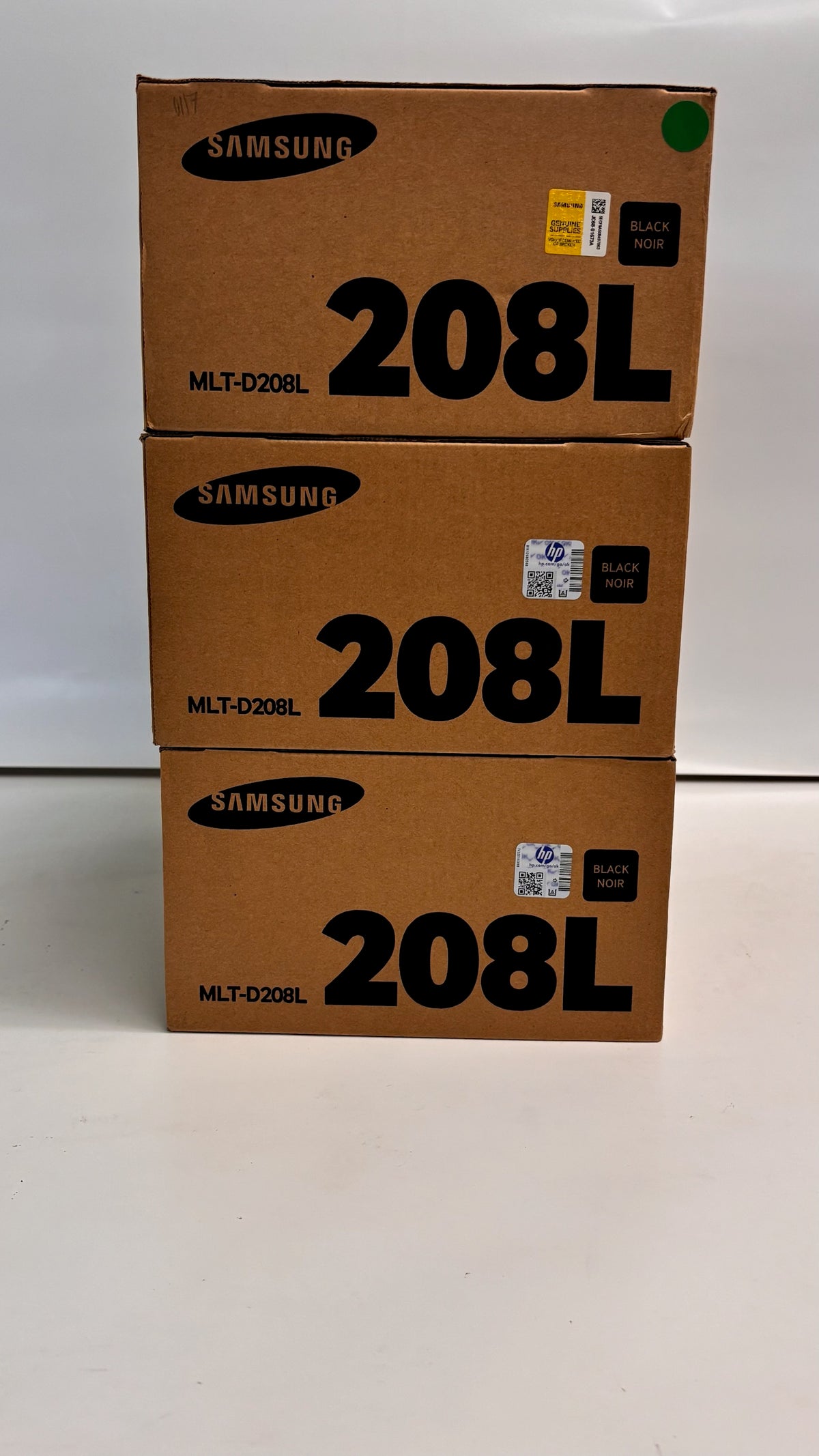 3 Genuine Samsung 208L SCX-5635FN, SCX-5835FN Series Black Toners MLT-D208L