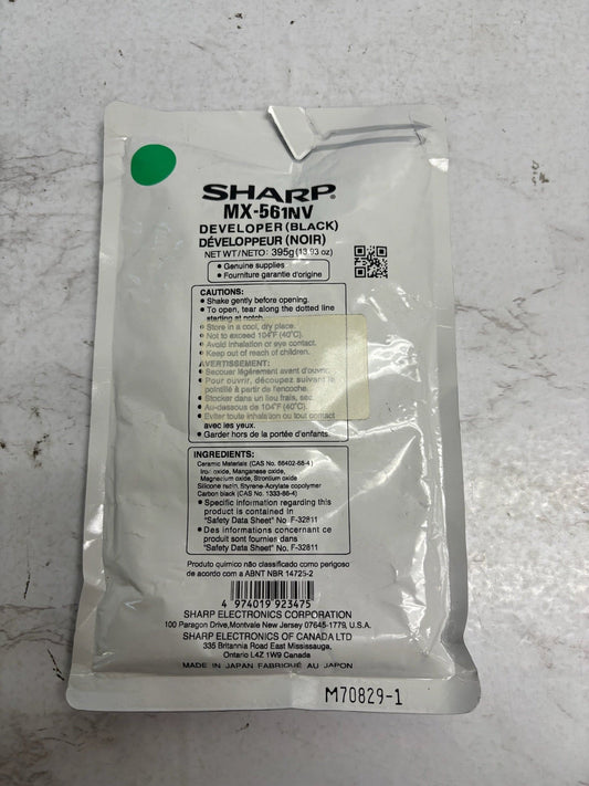 OEM Sharp MX-M2630,MX-M3050 Black Developer MX-561NV, MX561NV(MX-560NV)