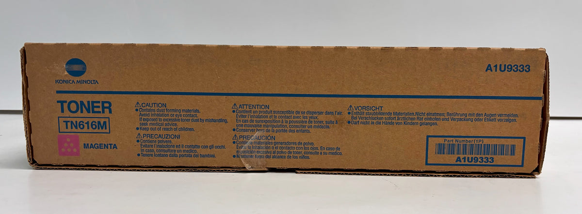 Genuine Konica Minolta Bizhub PRESS C6000, C7000 Magenta Toner TN616M A1U9333