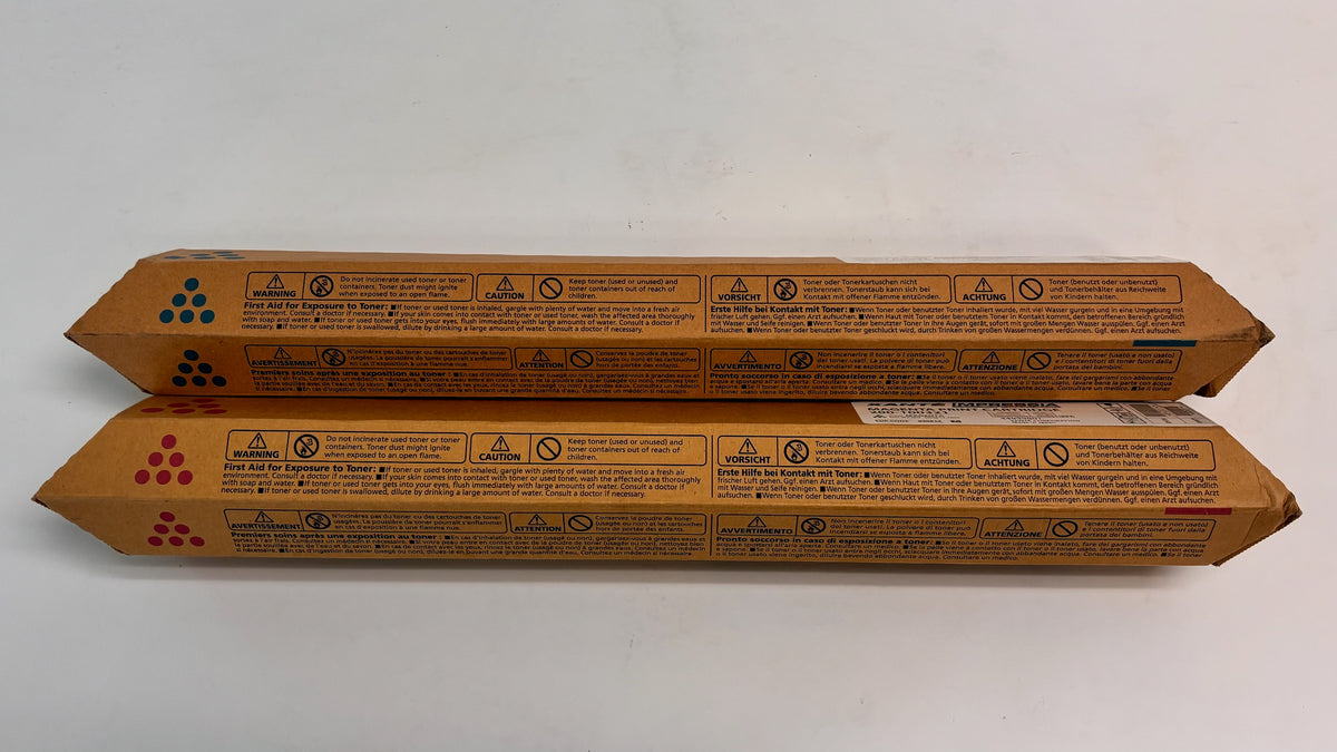 2 Genuine Xante Impressia Cyan & Mag Toner 200-100320, 200-100321(840814,840815)