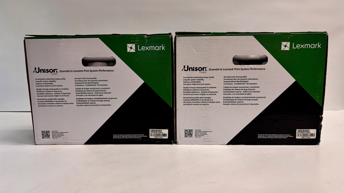 2 Genuine Lexmark MS531dw, M3350 Black Imaging Units 66S0Z00