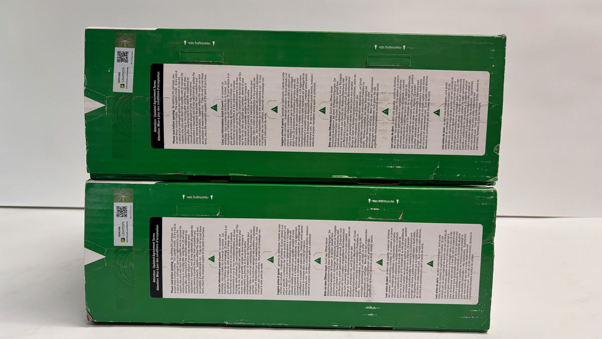 2 Genuine Lexmark MS531dw, M3350 Black Imaging Units 66S0Z00