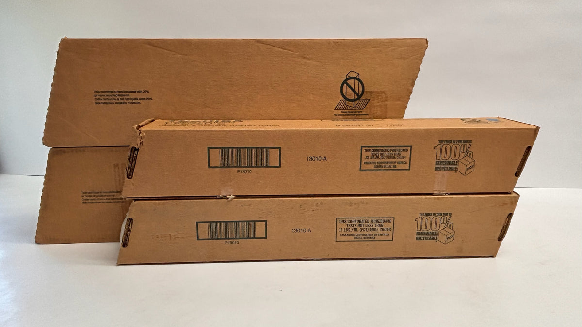 4 Open OEM Toshiba e-STUDIO 5560C,6560C,6570C CCKK Toners T-FC75U (W/Tabs)