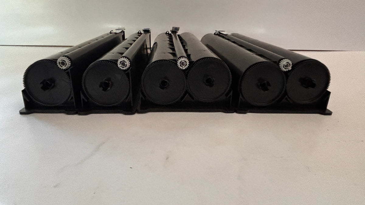 4 Open OEM Toshiba e-STUDIO 5560C,6560C,6570C CCKK Toners T-FC75U (W/Tabs)
