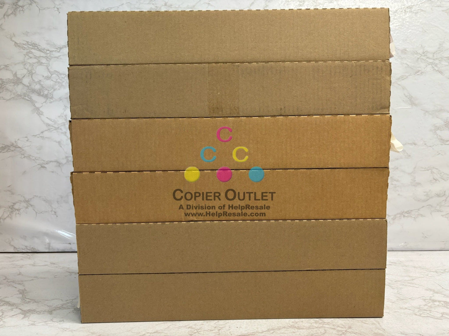 6 New Genuine Konica C458,C558,C658 TN514 CCMMYY Toners (Plain Boxes)