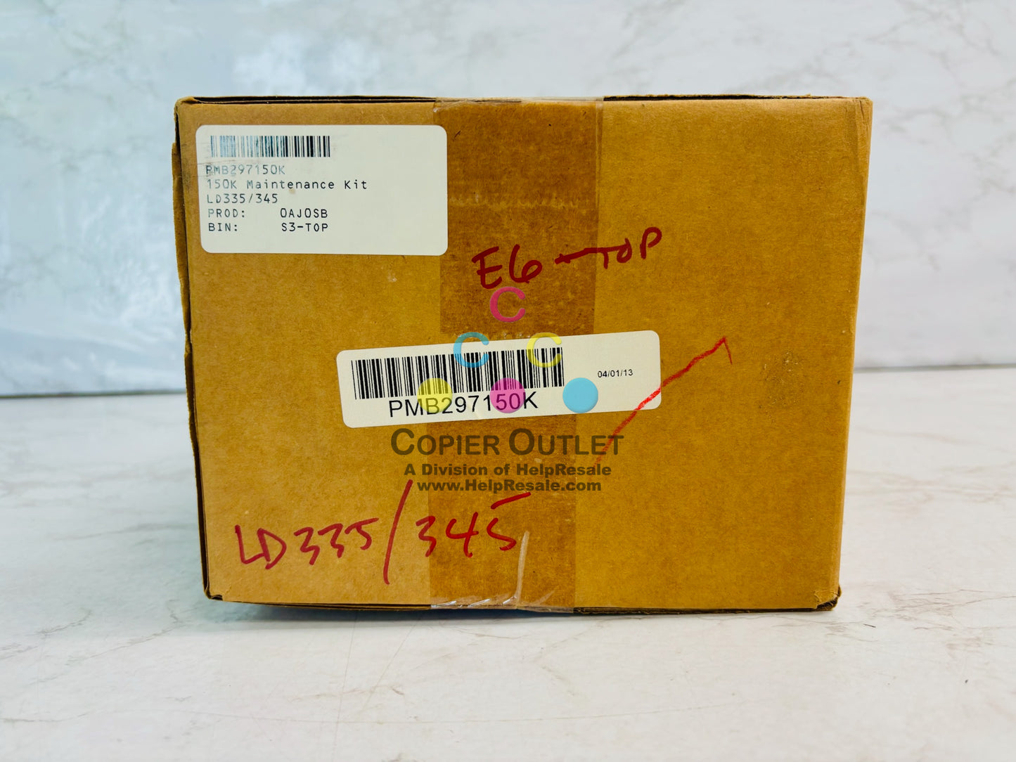 Genuine Ricoh Aficio MP 3500, 4500 Maintenance Kit PMB297150K