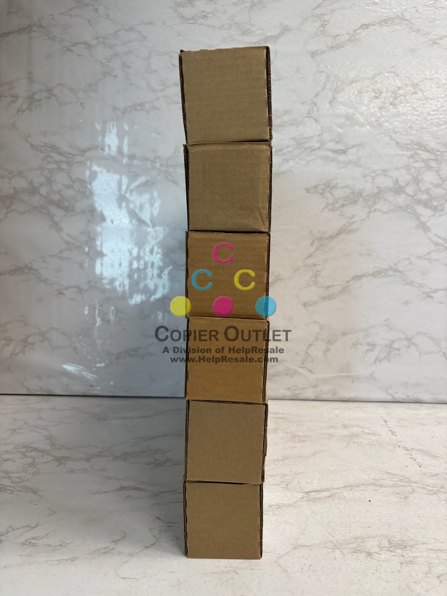 6 New Genuine Konica C458,C558,C658 TN514 CCMMYY Toners (Plain Boxes)