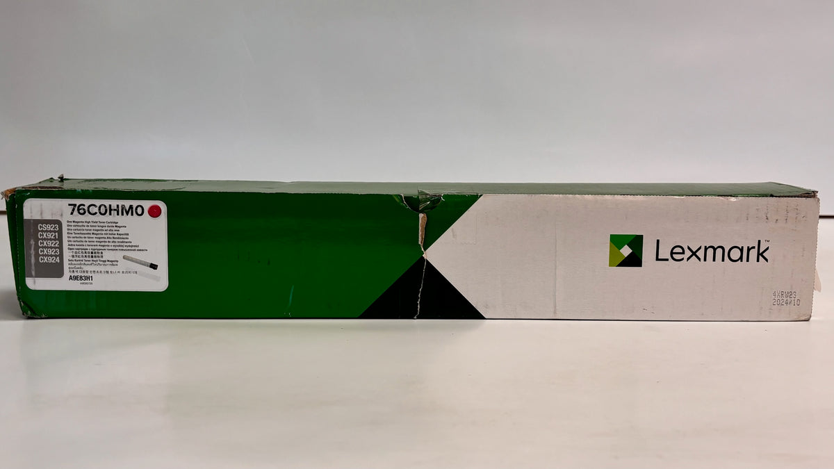 Genuine Lexmark CX921,922,923,924 Magenta High Yield Toner 76C0HM0 (Bad Box)