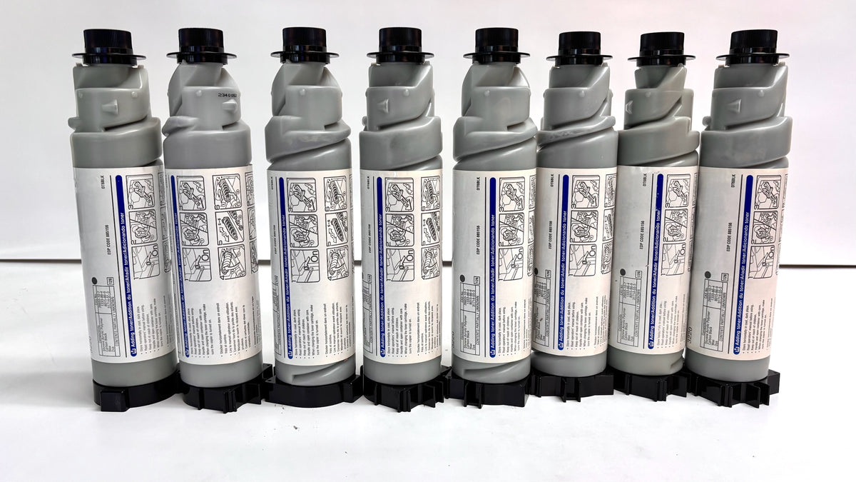 Lot of 8 Genuine Gestetner 3220 Black Toners 3220 DT6BLK