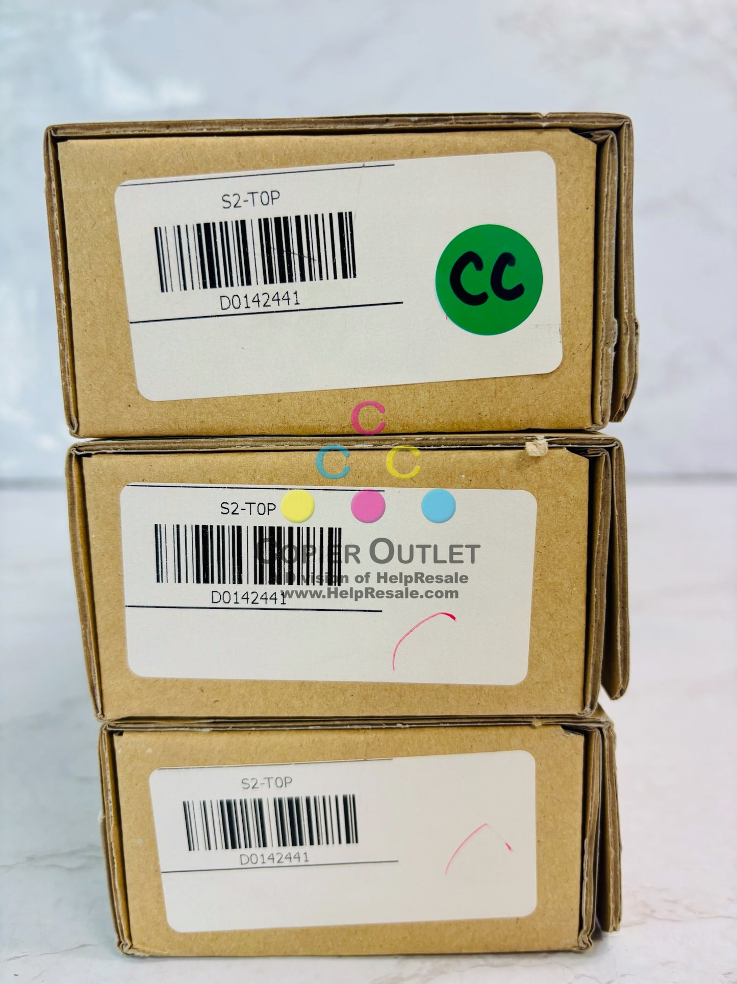 3 Genuine Ricoh Aficio MP C6000, C6000SP Charge Roller Unit D014-2441, D0142441