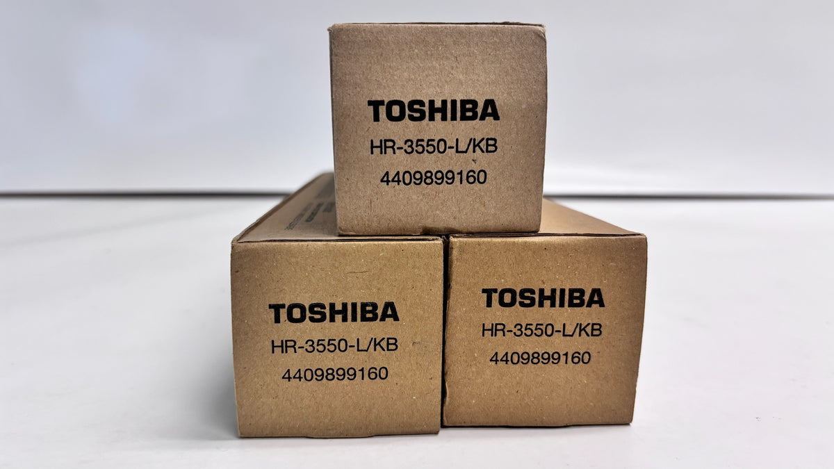 3 Genuine Toshiba 3220, 3550, 4010 Lower Pressure Roller HR-3550-L/KB, HR3550L/KB, 4409899160