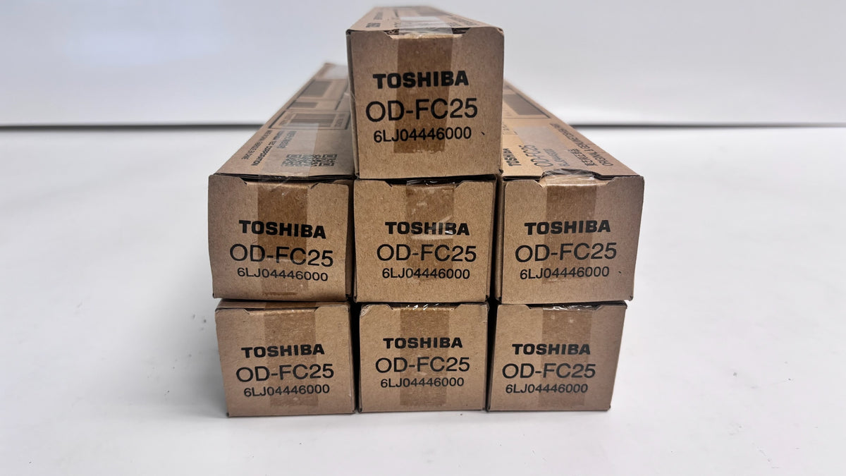 7 Genuine Toshiba E STUDIO 2040C, 4540C Drum Only OD-FC25, ODFC25, 6LJ04446000