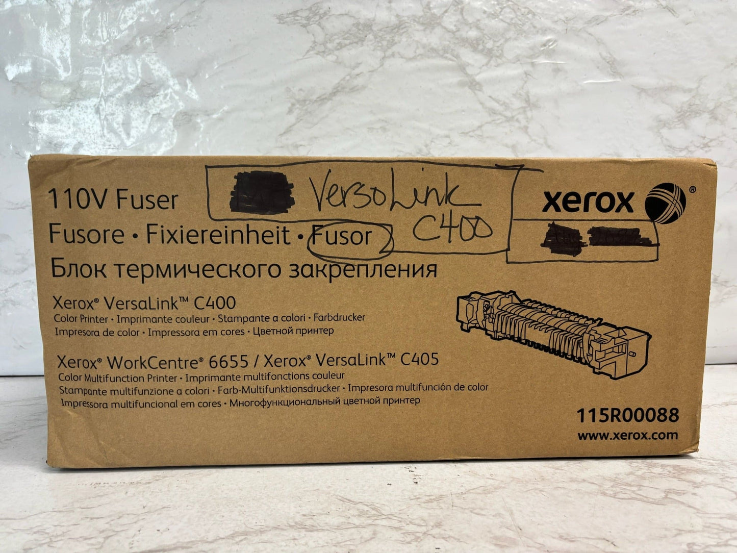 Cosmetic Genuine Xerox 115R00088 Fuser Assembly VL C400DN C400N C405DN WC 6655i!