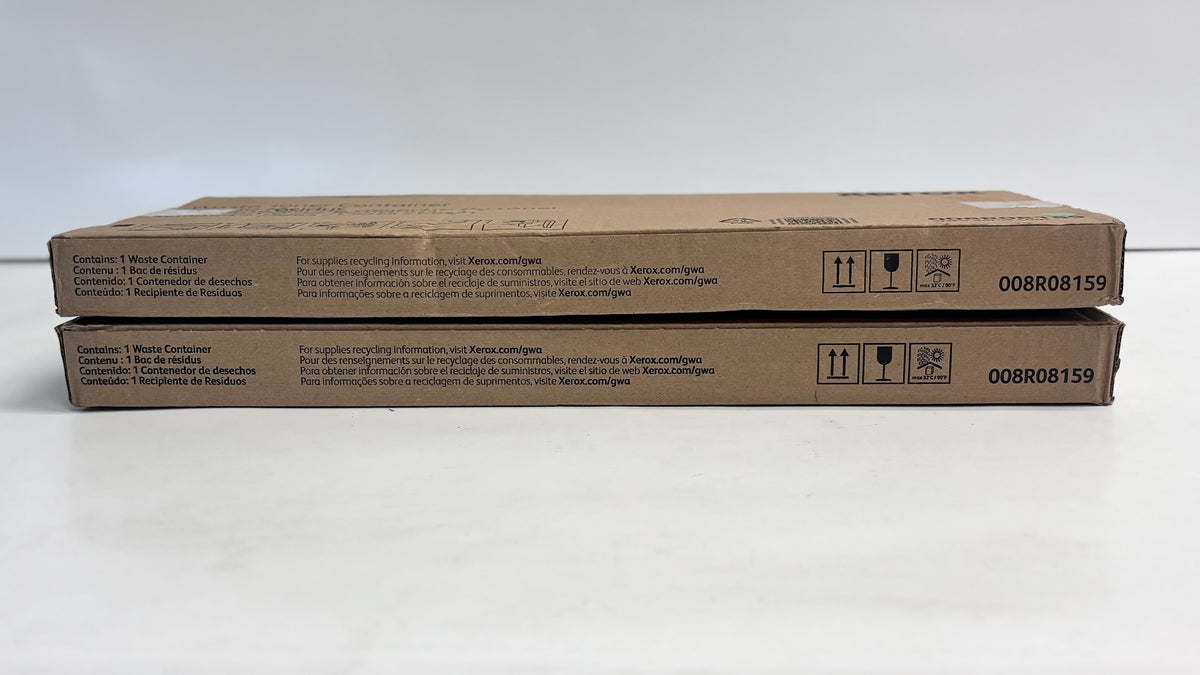 2 Genuine Xerox PrimeLink C9265/C9275/C9281 Waste Toner Containers 008R08159