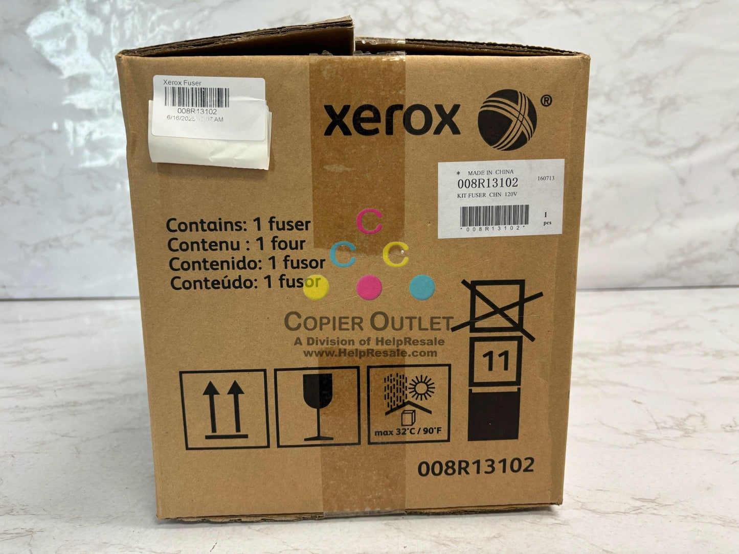 New Partially Open Genuine Xerox Color 550,560,570,C60,C70 Fuser 008R13102