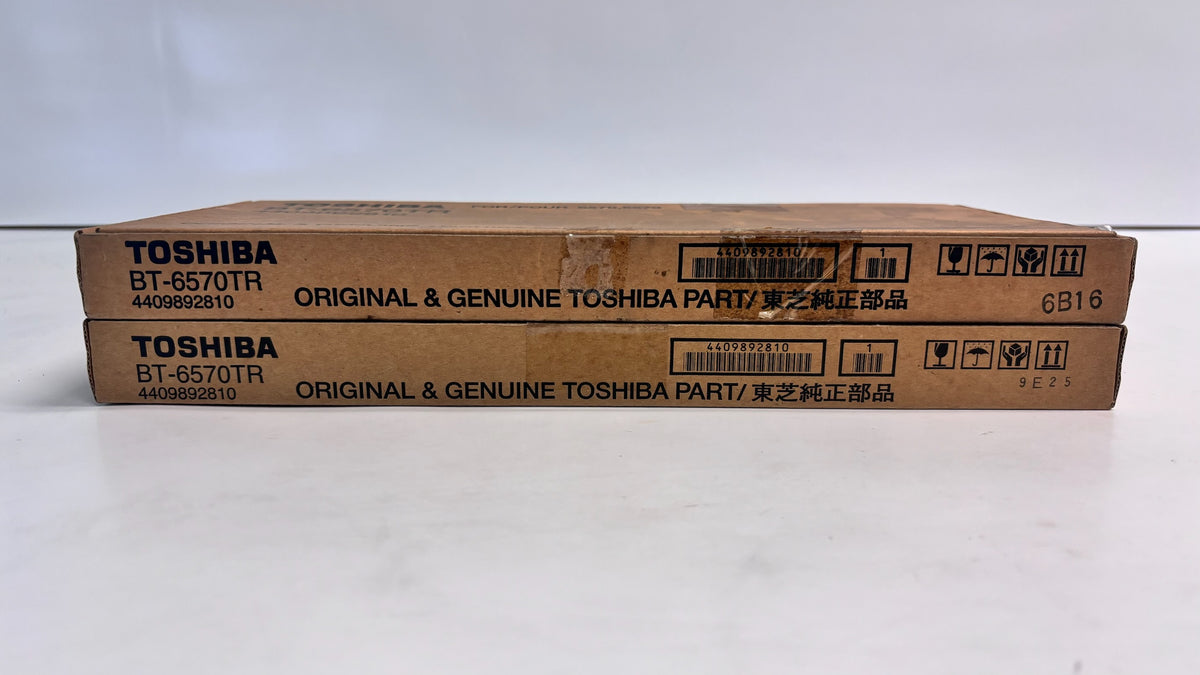 2 Genuine Toshiba DP6570, DP5570 Transfer Belt BT-6570TR, BT6570TR, 4409892810
