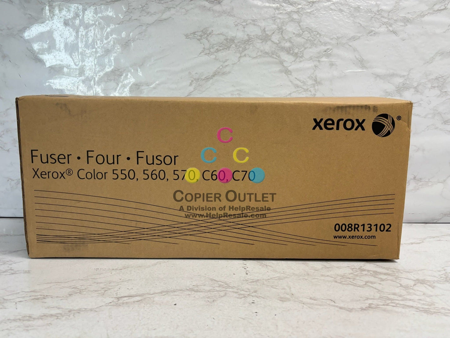 New Partially Open Genuine Xerox Color 550,560,570,C60,C70 Fuser 008R13102