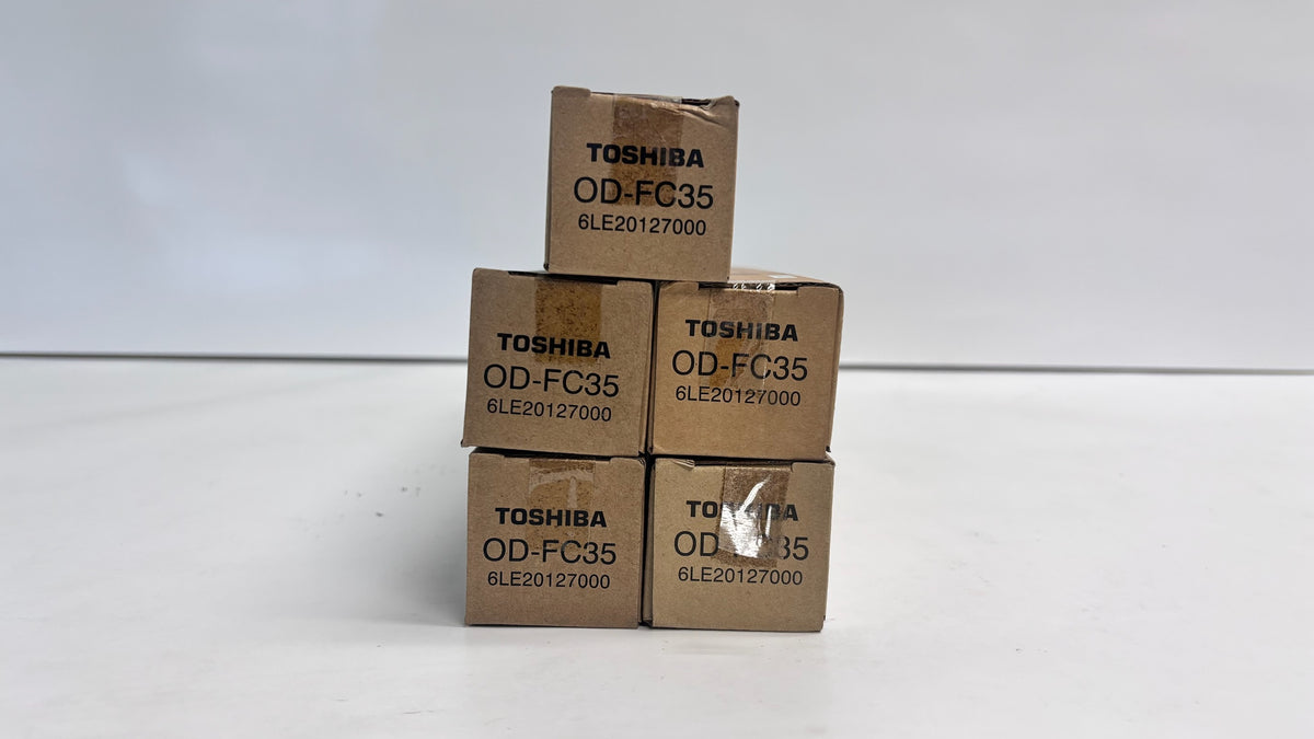 5 Genuine Toshiba E STUDIO 2020C,4520C Black/Color Drum ONLY OD-FC35, 6LE20127000