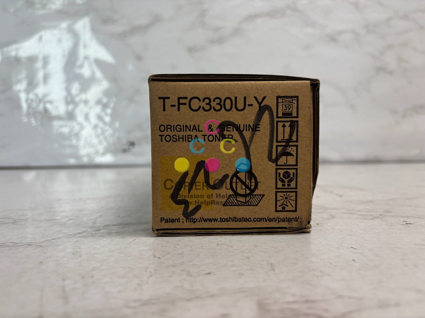 New OEM Toshiba E Studio 330AC,400AC Yellow Toner T-FC330U-Y Same Day Ship