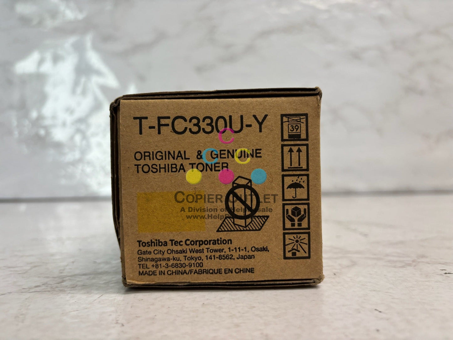 New OEM Toshiba E Studio 330AC,400AC Yellow Toner T-FC330U-Y Same Day Ship