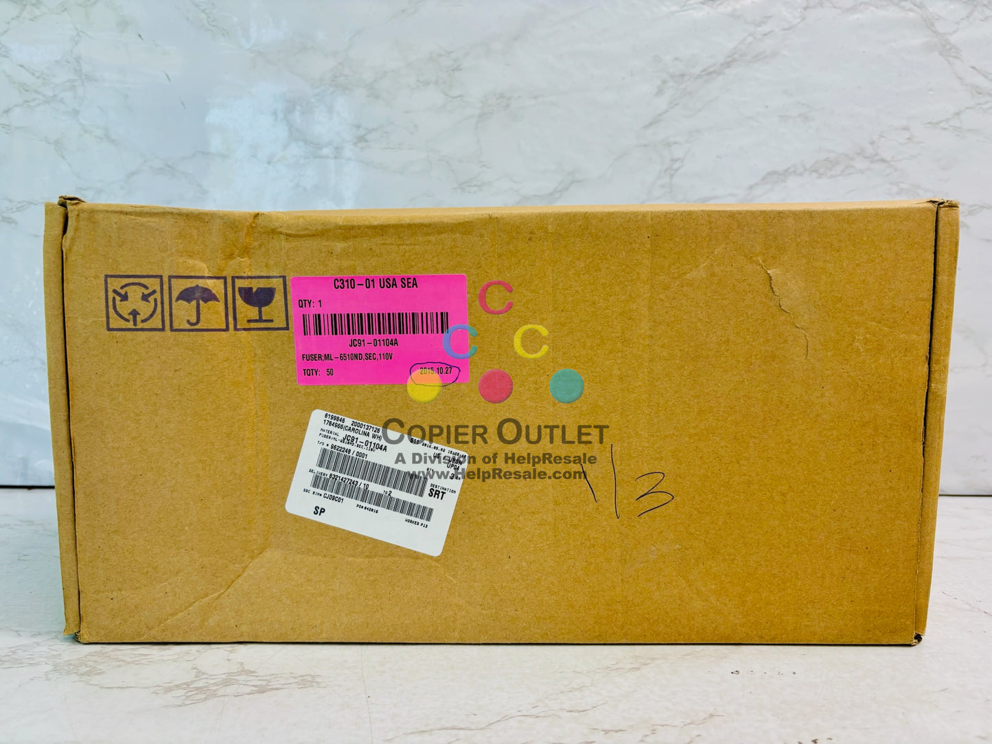 Genuine Samsung ML-6512ND, ML-5512ND Fuser Unit JC91-01104A, JC9101104A