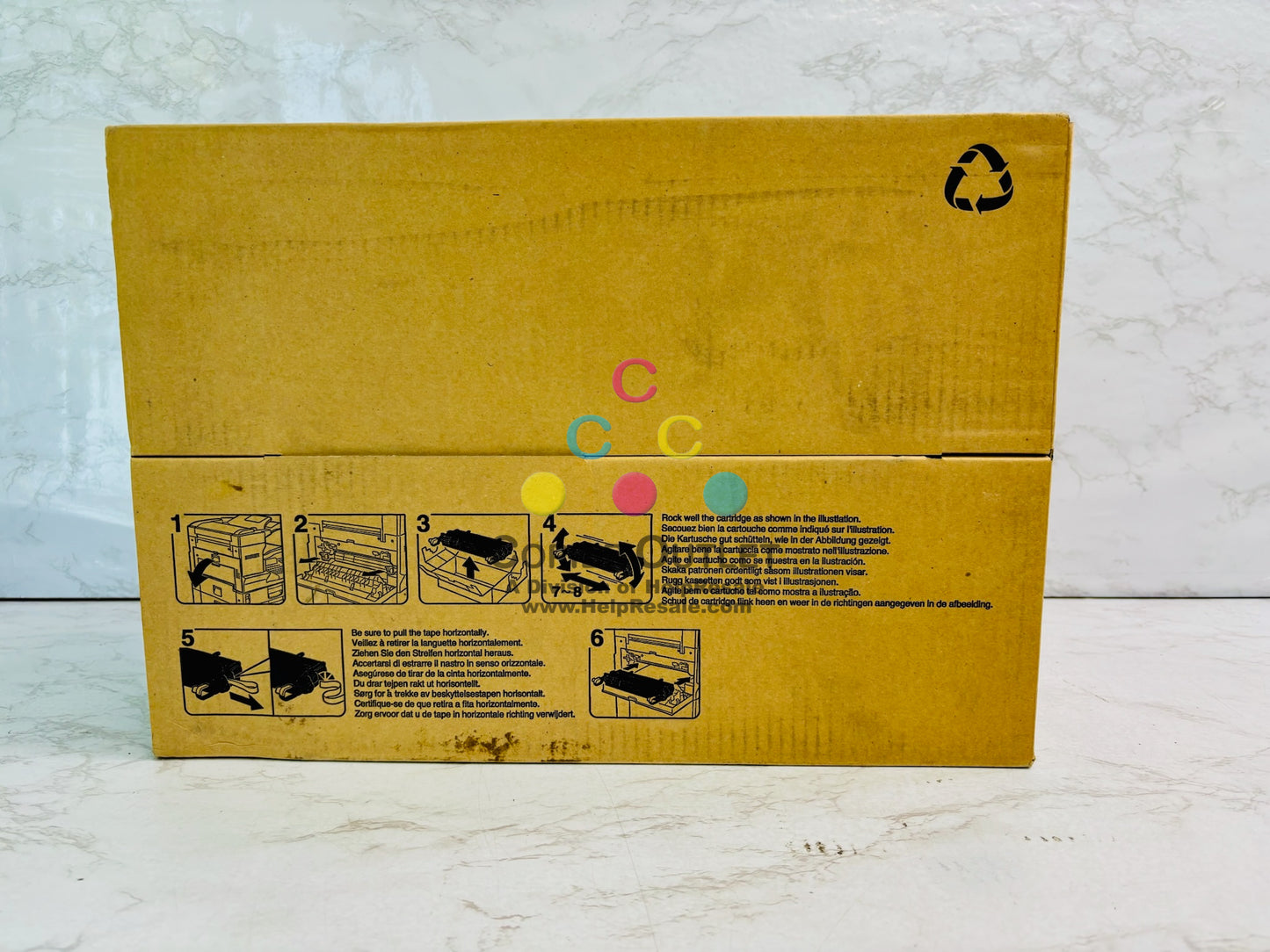 Genuine Gestetner DD 5450 AIO Type 500 Black Toner H190-95, 430210
