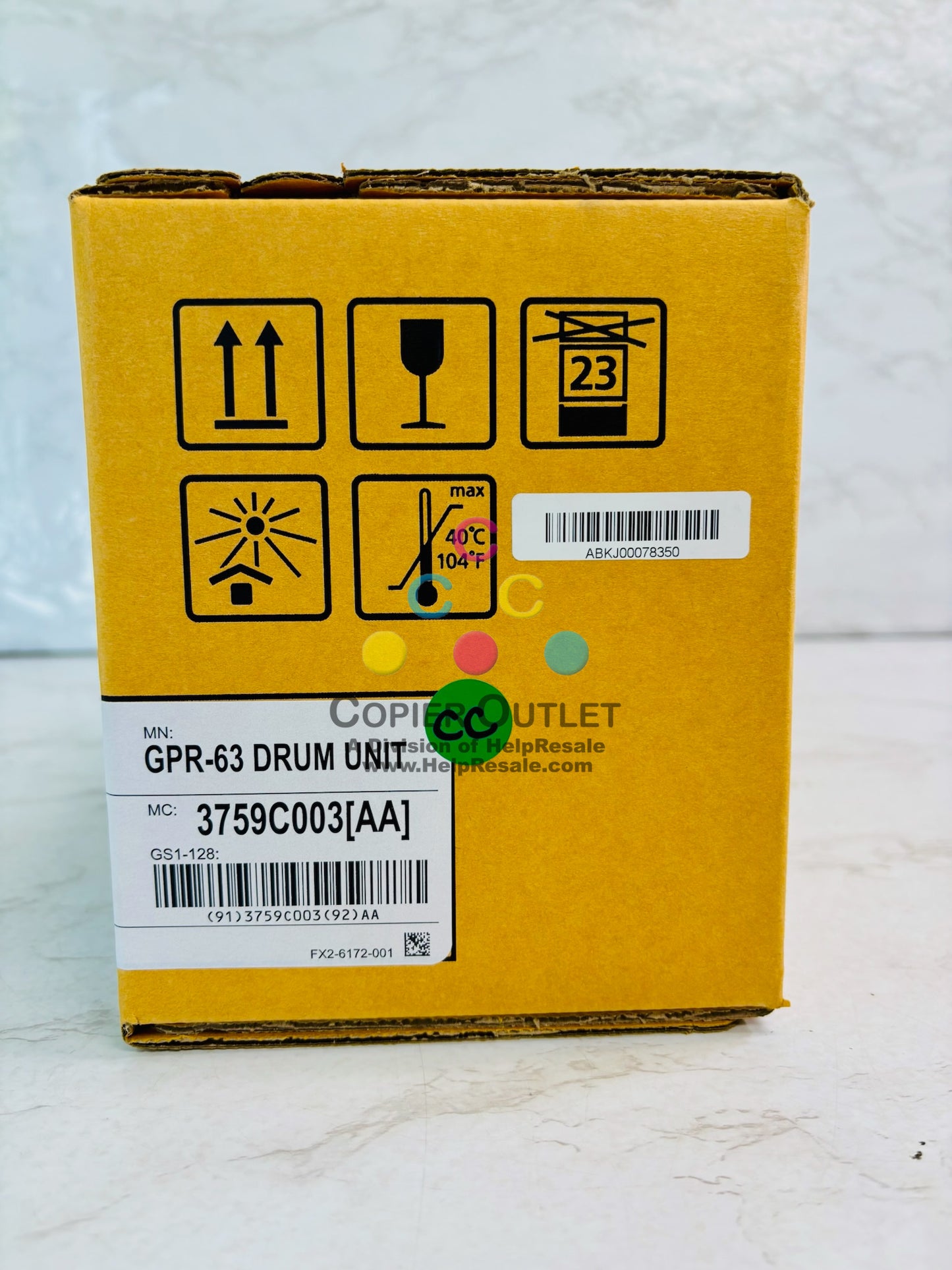 Genuine Canon iR Advance 6855, 6860 Drum Unit GPR 63, GPR63