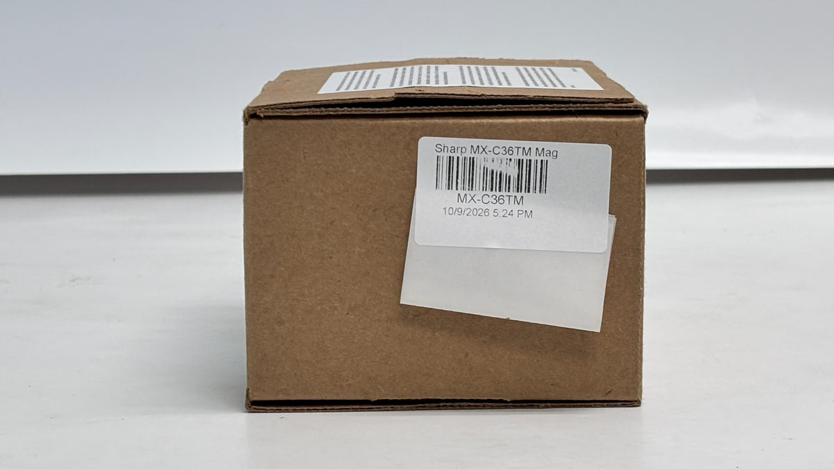 Open Genuine Sharp MX-C358F, MX-C428P Magenta Toner MX-C36TM (Sealed Bag)