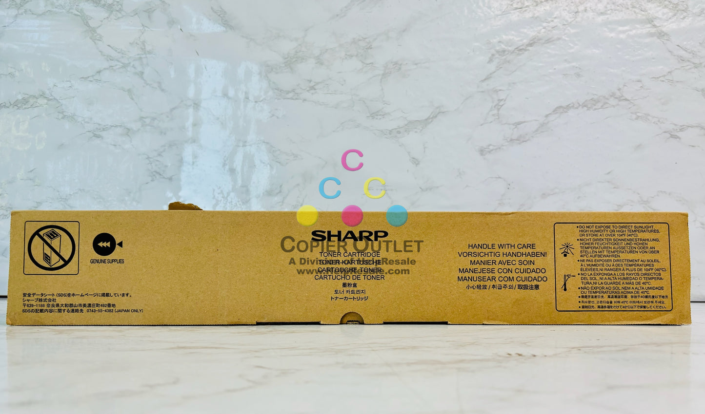 Genuine Sharp MX-7081, MX-8081 Magenta Toner MX-80NT M