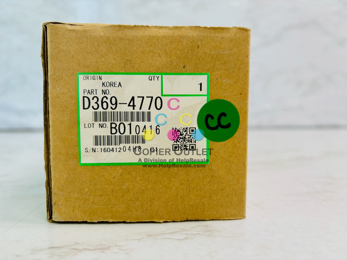 Genuine Ricoh Aficio MP 2550, 2550B ADU Rear Inner Cover D369-4770, D3694770