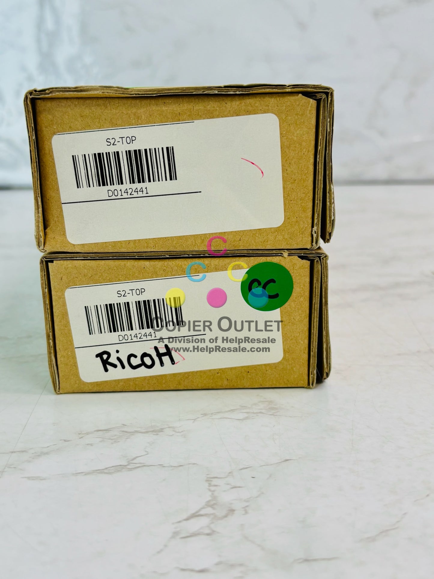 2 Genuine Ricoh Aficio MP C6000, C6000SP Charger Roller Unit D014-2441, D0142441